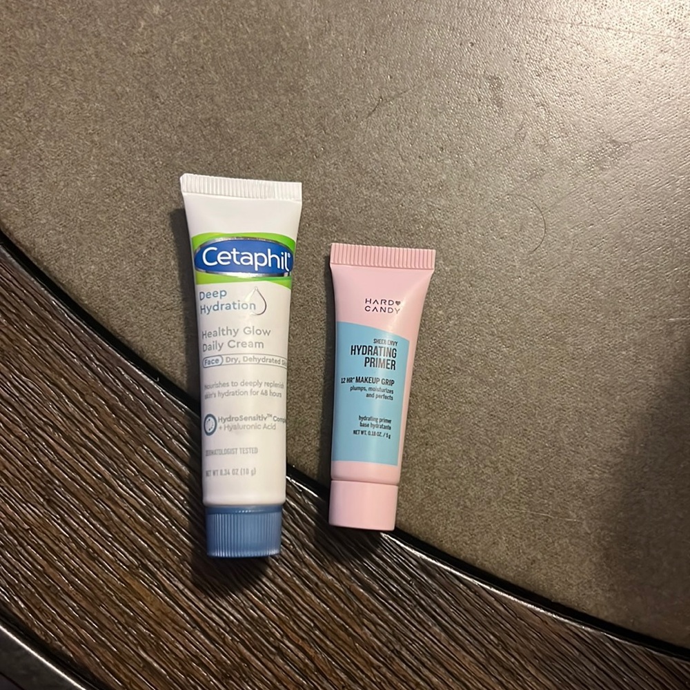 Cetaphil Deep Hydration and Hard Candy Hydrating Primer